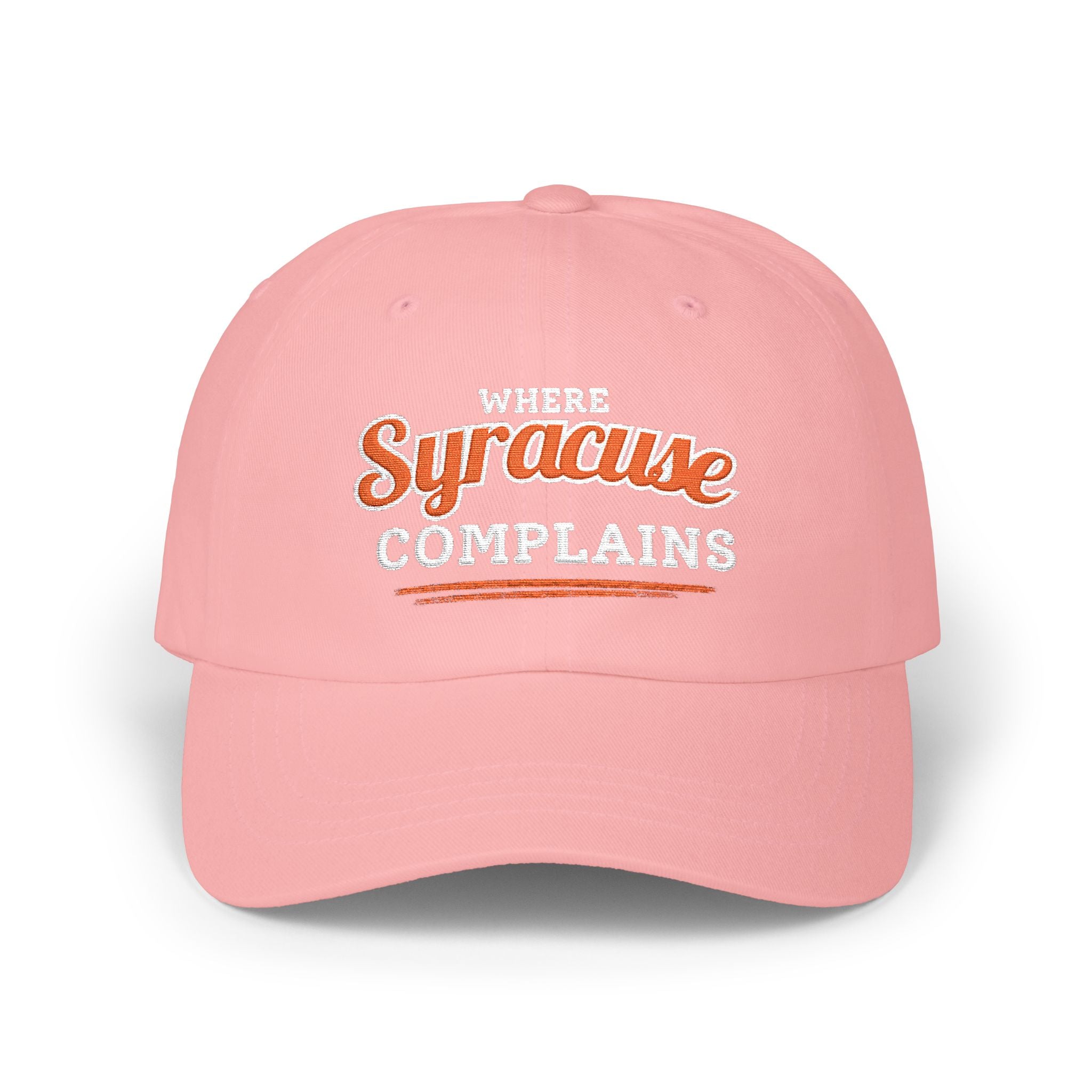 Where Syracuse Complains | Embroidered Cap - Various Colors