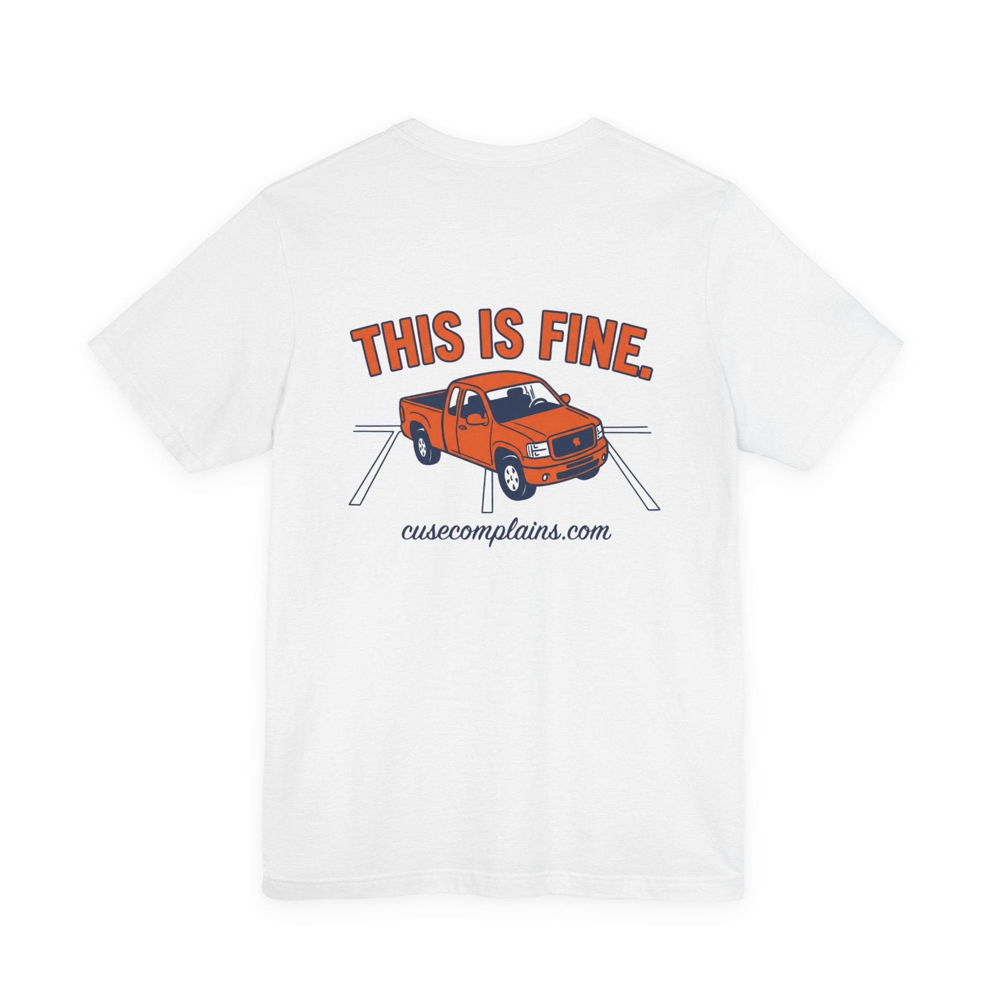 This Is Fine truck tee | Various Colors