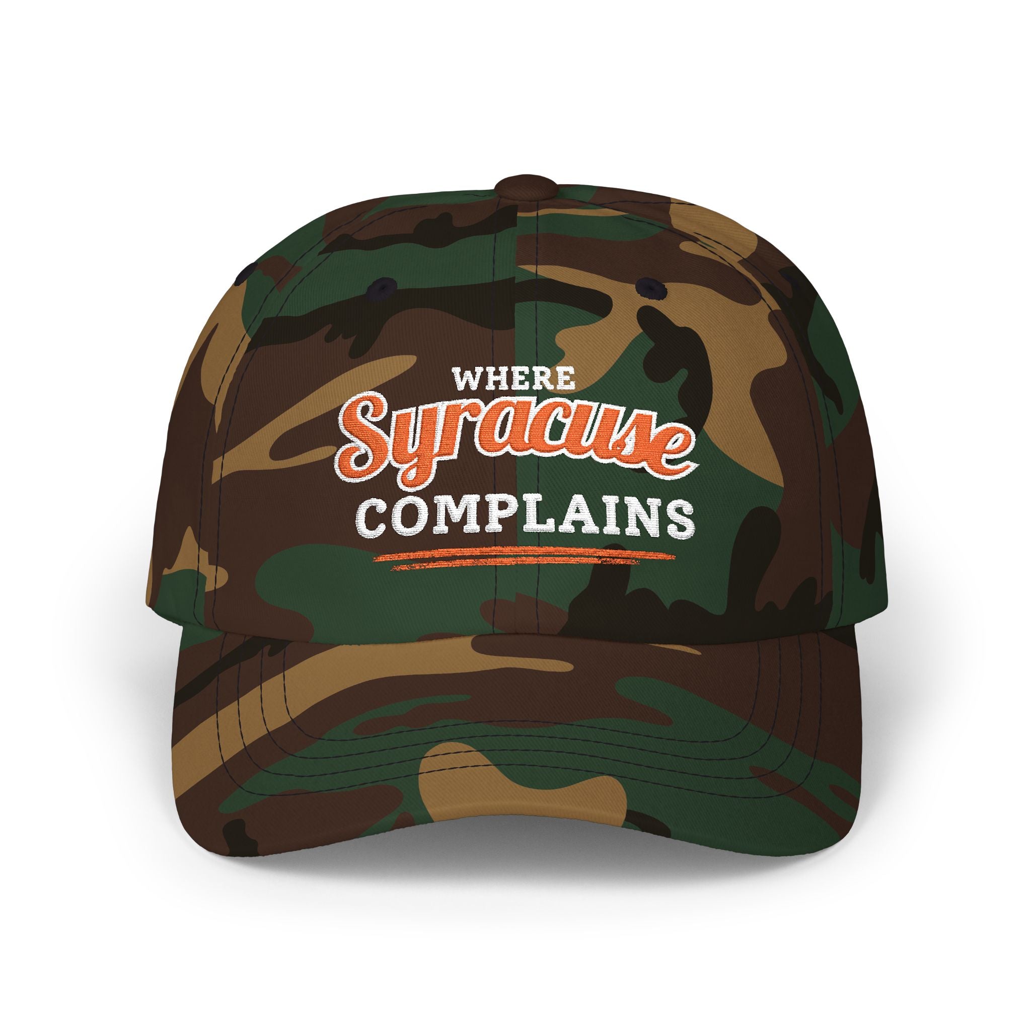 Where Syracuse Complains | Embroidered Cap - Various Colors