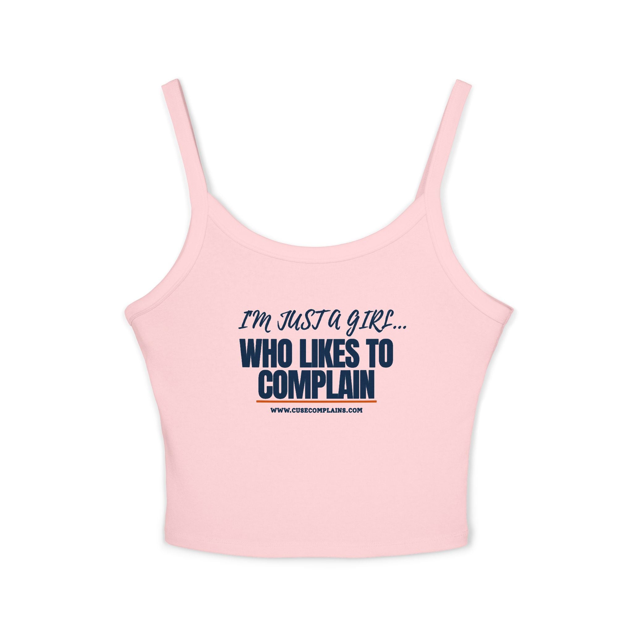 I'm Just a Girl Who | Crop Top - Various Colors