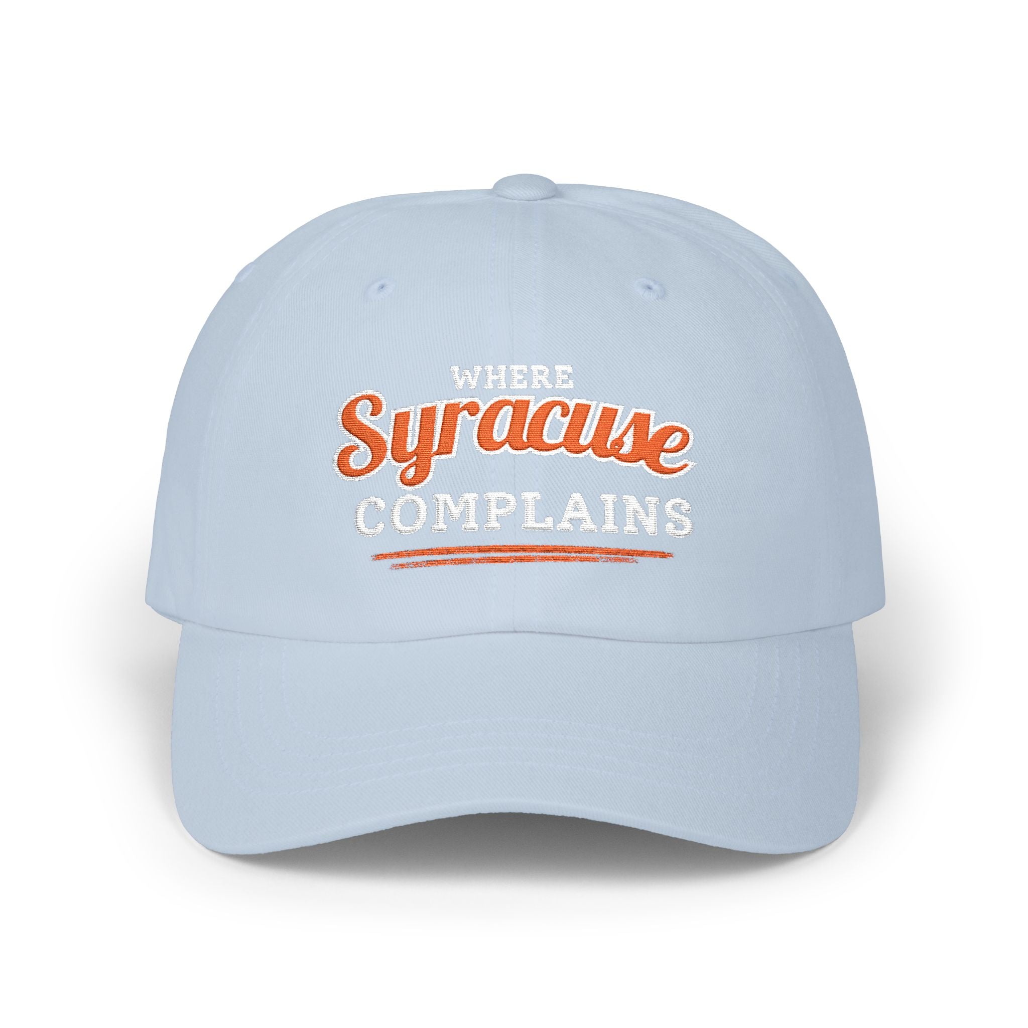 Where Syracuse Complains | Embroidered Cap - Various Colors