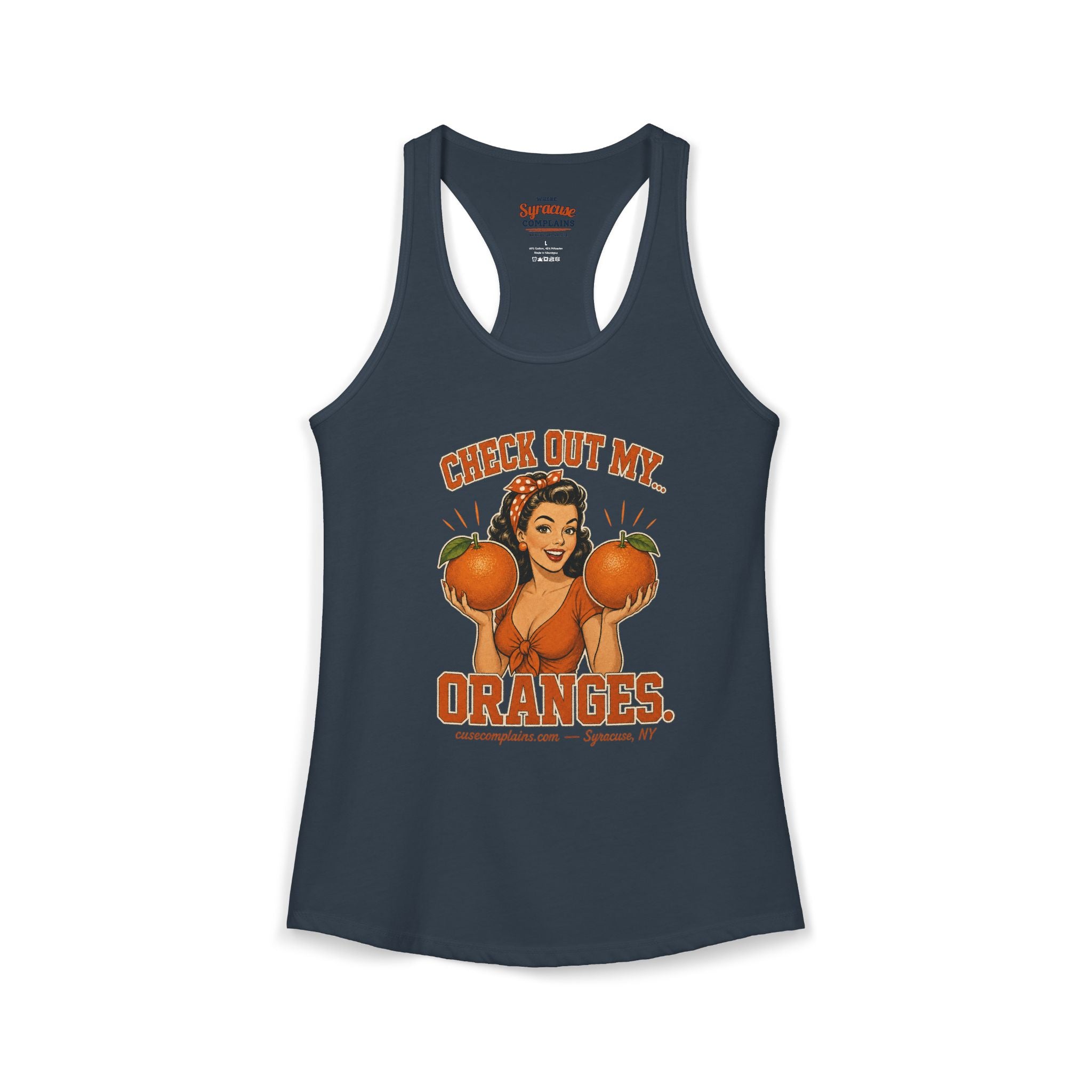 Check Out My… Oranges. | Racerback Tank | Various Colors