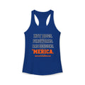 Fourth of July Women's Racerbank Tank | Various Colors