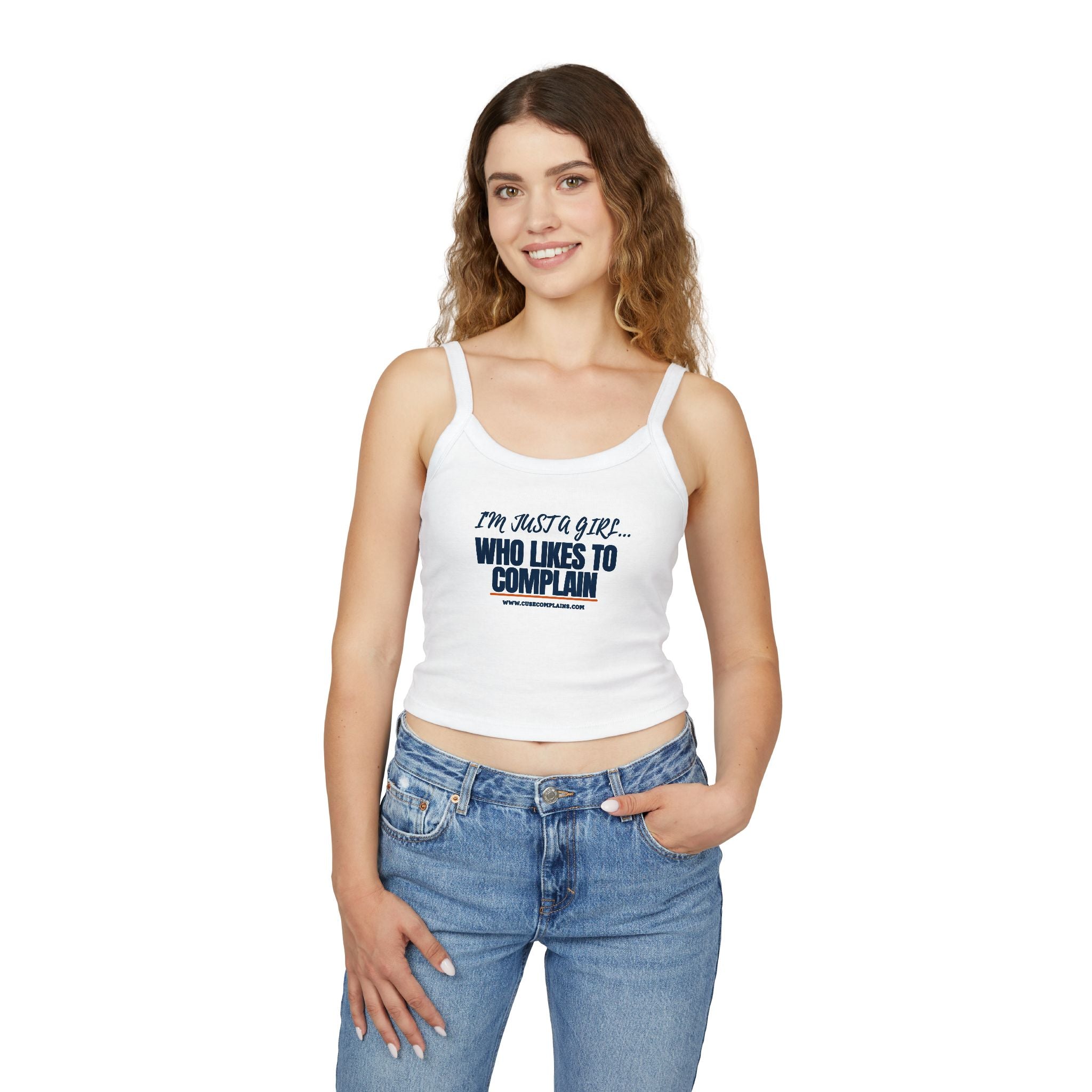 I'm Just a Girl Who | Crop Top - Various Colors
