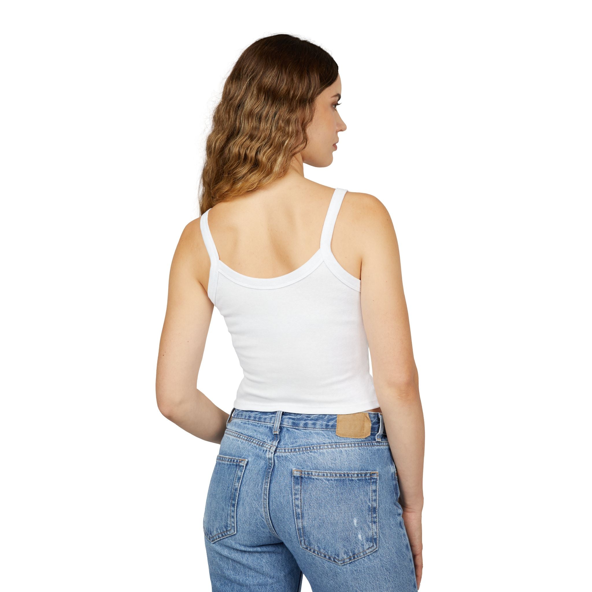4th of July Spaghetti Strap Crop Tank | Various Colors