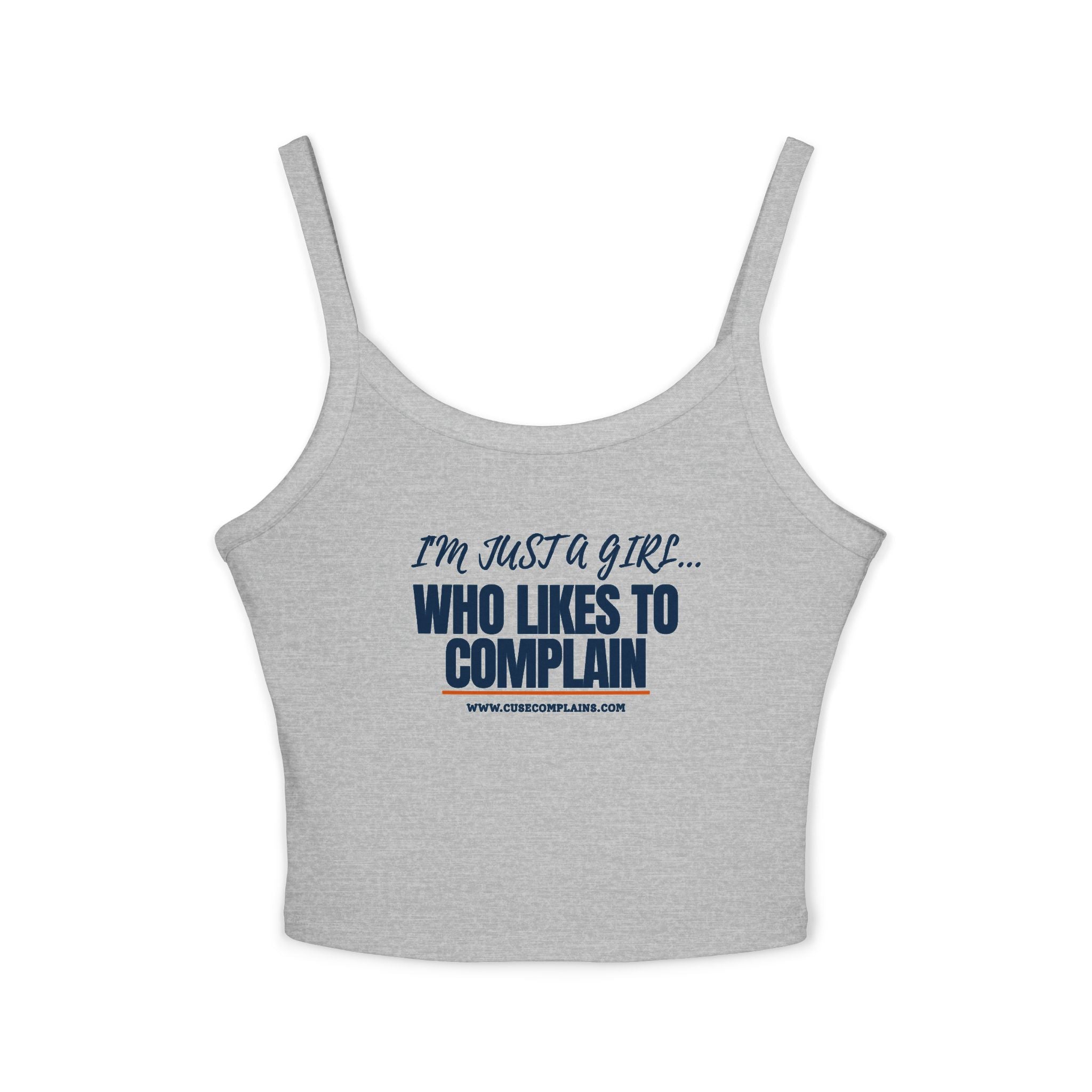 I'm Just a Girl Who | Crop Top - Various Colors
