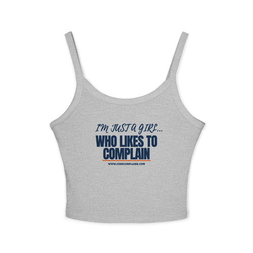 I'm Just a Girl Who | Crop Top - Various Colors