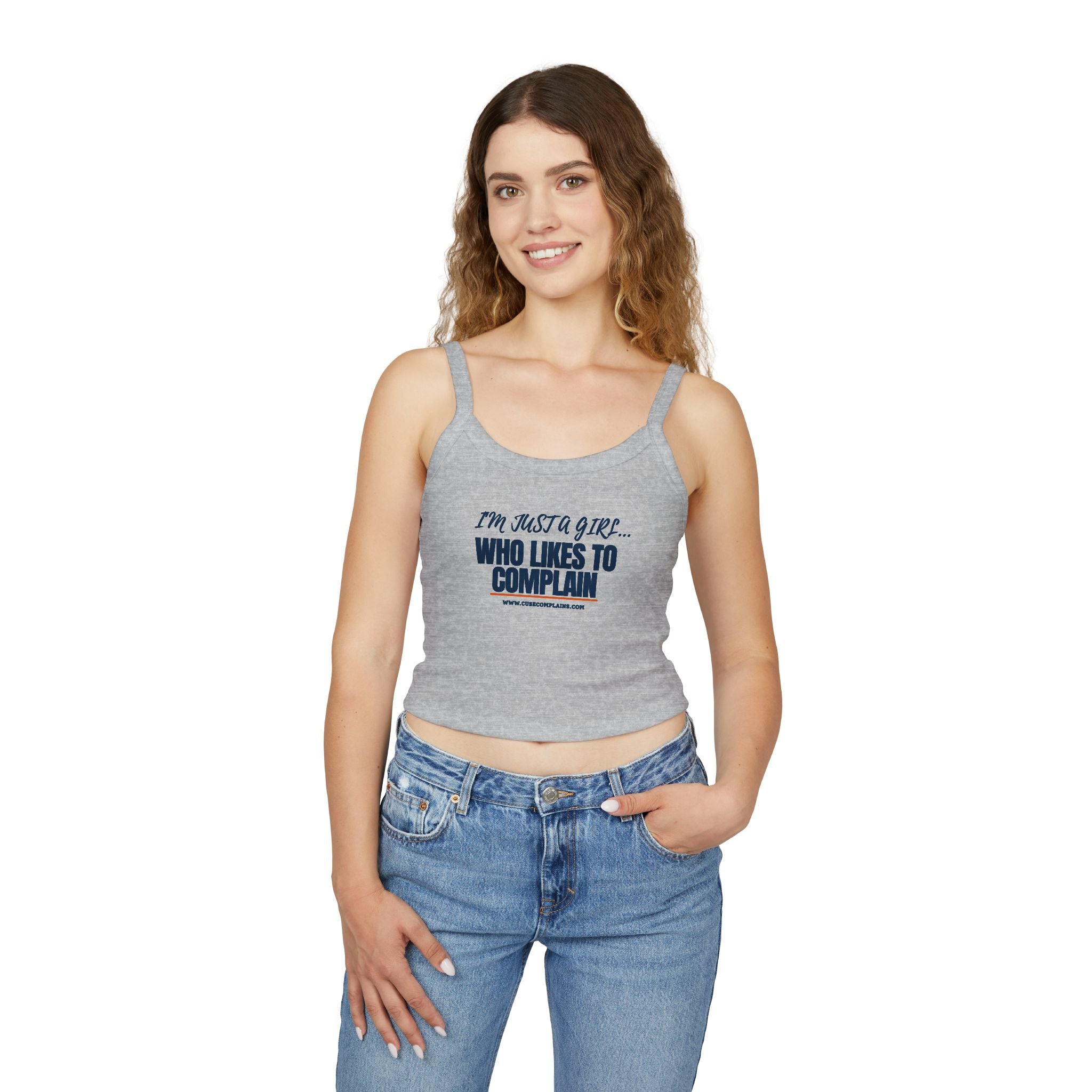 I'm Just a Girl Who | Crop Top - Various Colors