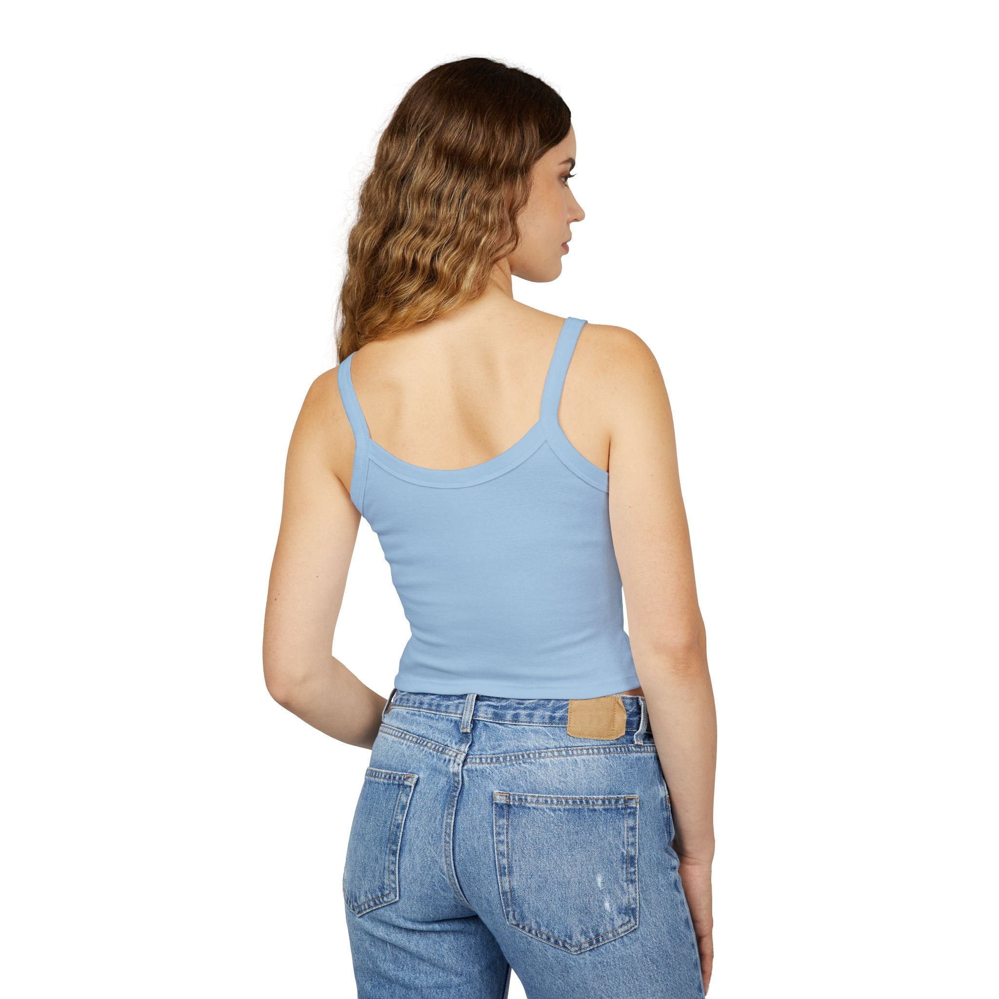 4th of July Spaghetti Strap Crop Tank | Various Colors