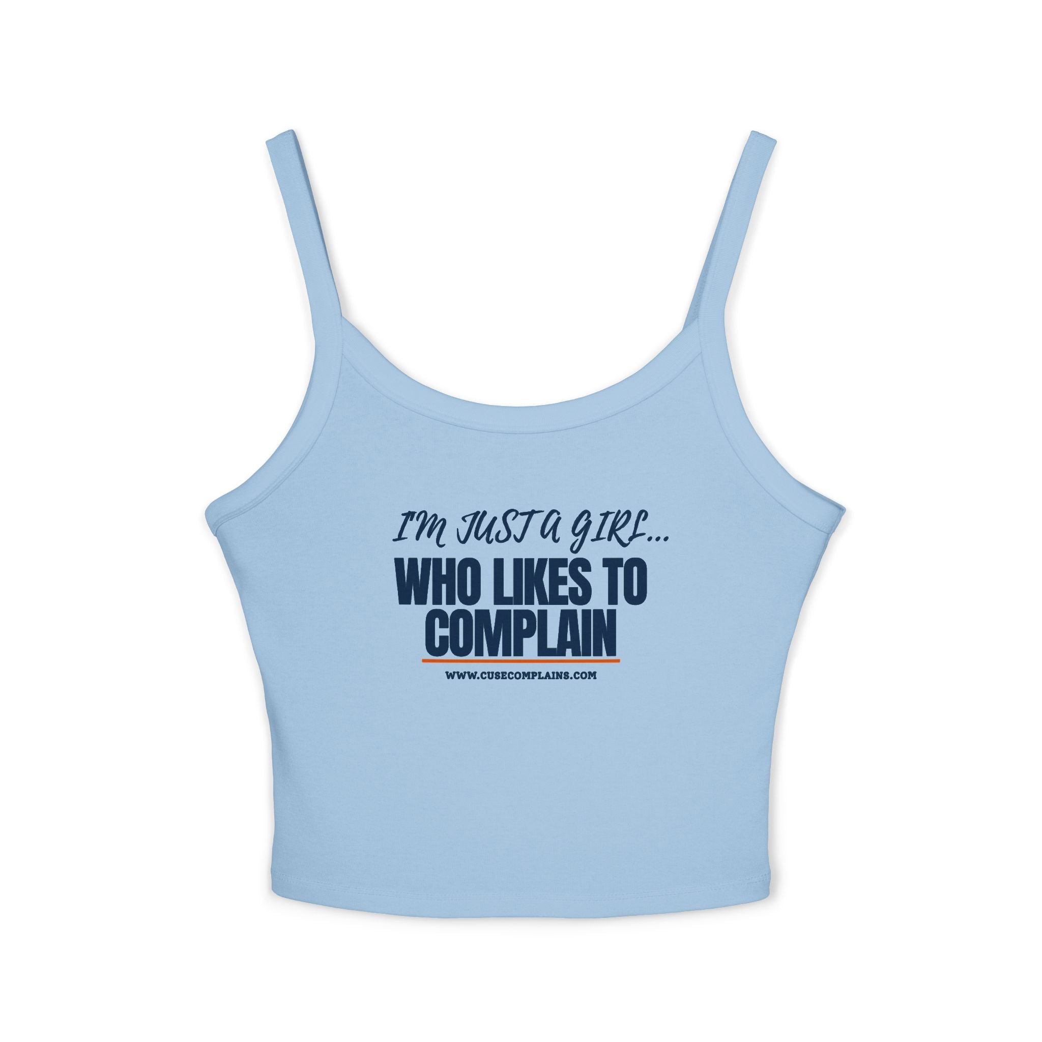 I'm Just a Girl Who | Crop Top - Various Colors